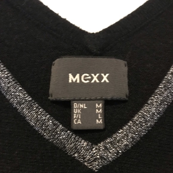 Stunning Mexx Deep V-Neck Cashmere Blend Sweater - Picture 2 of 7